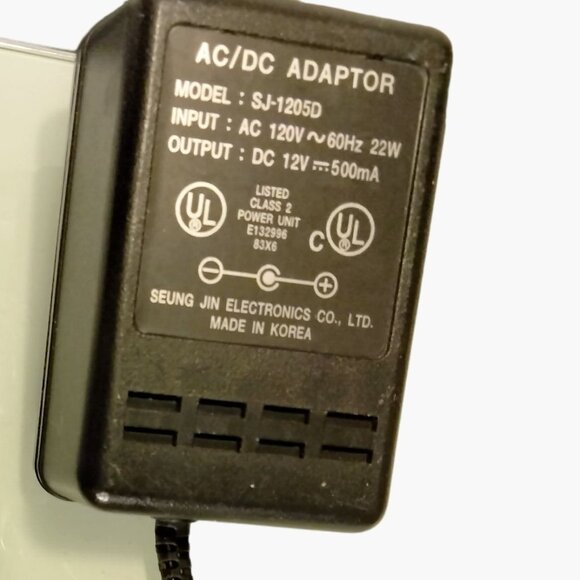 AC DC Adaptor Input 120V 60 Hz output 12 V 500mA mixed lot 3 untested - Picture 14 of 14